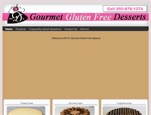 Tablet Screenshot of mrdsglutenfree.com